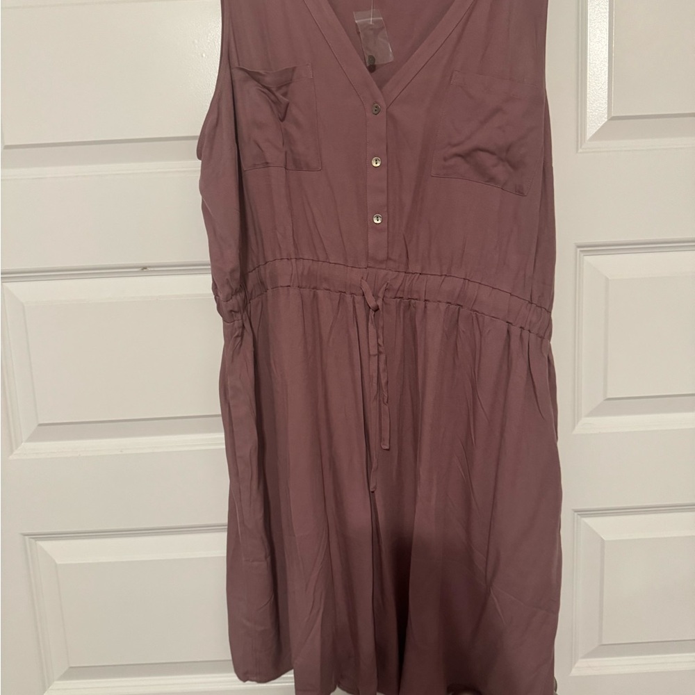 Maurices Dusty Rose Sleeveless Mini Dress